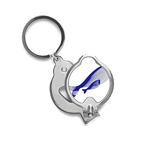 Cortador de uñas Océano Azul estilo ballena enorme: ideal para regalar a viajeros
