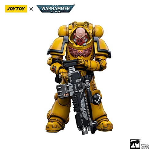 Joytoy 1/18 Action Figures Warhammer 40K Joy Toy Mecha Model Toys Imperial Fists Heavy Intercessor Rogfried Pertanal #TOP1