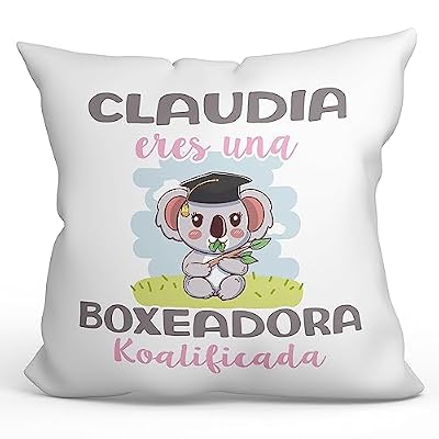 MUGFFINS Cojín Personalizable 40x40 cm para BOXEADORA Relleno Incluído - En Español - Koalificados Personalizados - Regalo Original y Divertido | Ya disponible en tu tienda friki favorita! En mundofriki.es! MUGFFINS Cojín Personalizable 40x40 cm para BOXEADORA Relleno Incluído - En Español - Koalificados Personalizados - Regalo Original y Divertido | Ya disponible en tu tienda friki favorita! En mundofriki.es!