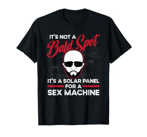 Funny Its Not A Bald Spot It’s A Solar Panel T-Shirt