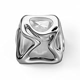 GMKWTL XVX Custom Keycaps, Metal Liquid Transparent Key caps, 1U Keyboard Keycaps Replacement for Mechanical Keyboard