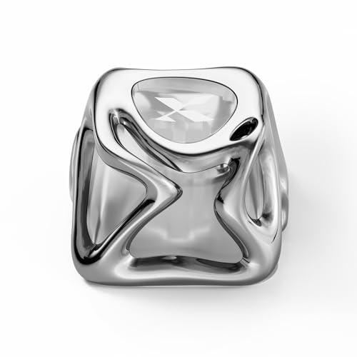 GMKWTL XVX Custom Keycaps, Metal Liquid Transparent Key caps, 1U