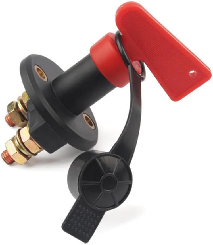 12V Universal Power Disconnect Isolator Switch for Automotive and Marine Use(2 Holes)