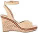 Chinese Laundry Women's Beaming Cloud Patent Wedge Sandal, Natural, 6.5
