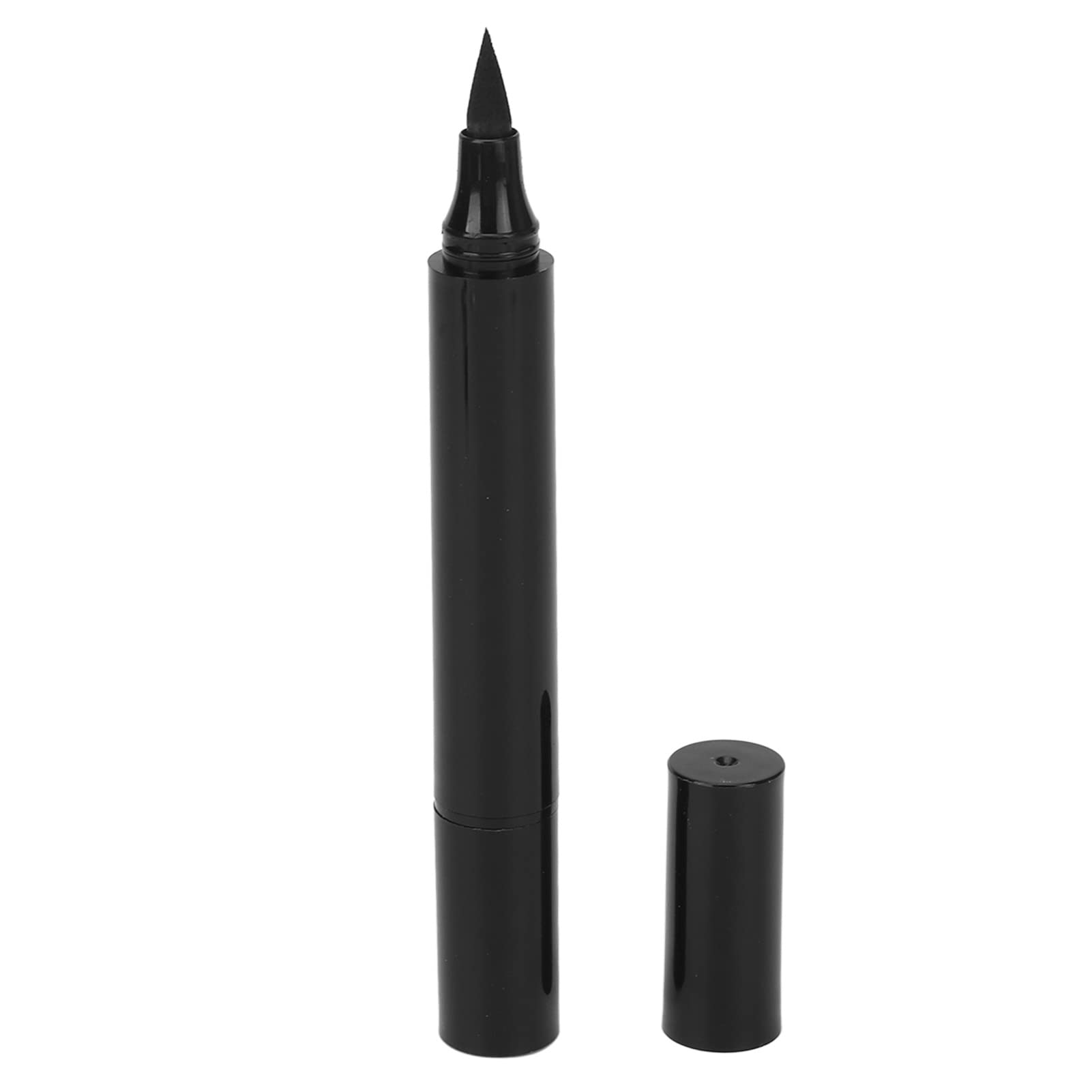Penna per lo Styling del Barbiere, Colorazione Impermeabile Nera a Lunga Durata 2 in 1 Matita per Barba per Uomo per Salone