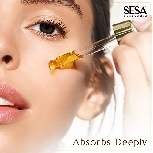 Sesa Kumkumadi Face Oil 15ml for Radiant& Glowing Skin | Made with 100% Pure Kumkumadi Tailam | Repairs Dull & Damaged Skin | Provides Deep... - Image 6