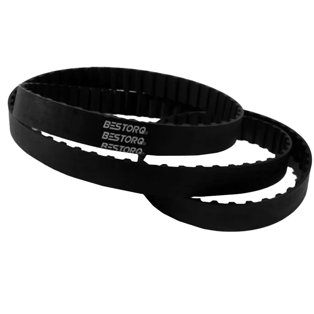 BESTORQ 187-L-050 L Timing Belt, Rubber, 18.7" Outside Circumference, 0.5" Width, 0.375" Pitch, 50 Teeth