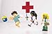 Roblox Celebrity Collection - MeepCity: Meep Hospital Six Figure Pack [Includes Exclusive Virtual Item]