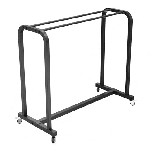image for Power Systems Exercise Mat Cart, Rolling Storage Cart, Holds Up to 60-