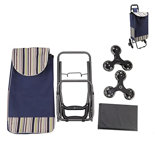 Faltbarer Kompakter Lebensmitteleinkaufswagen, Einkaufswagen für ältere Menschen, Lebensmitteleinkaufstasche… – Bild 7