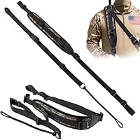 Stalker Sling - Premium Quality V2 | No Drilling Required, Universal Model Backpack & Crossbody Sling Universal Shoulder Strap (Black)