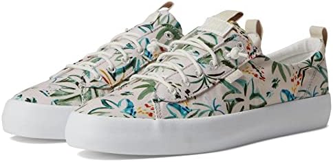 Keds Kickback Canvas Slip on, Sneaker Womens, Beige/Multi, 8 Medium | Image 3