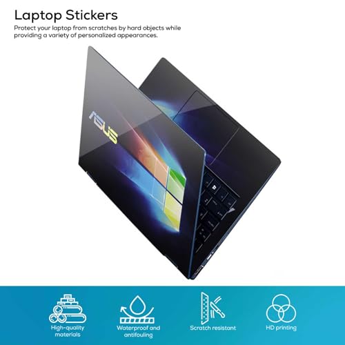 Image of DSGN 67 Full Body Laptop Skin Bubble-Free| Laminated| Removable| HD Quality Sticker for Laptops Upto 15.6 Inches Compatible with Asus