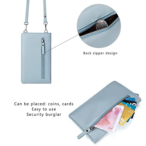 Myfriday Small Leather Shoulder Bag, Crossbody Bag Cellphone Wallet Purse Lightweight Crossbody Handbags For Women #TOP6