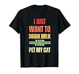 Photo Gallery voglio solo bere latte e accarezzare il mio gatto divertente amante dei gattini maglietta Photo Gallery voglio solo bere latte e accarezzare il mio gatto divertente amante dei gattini maglietta