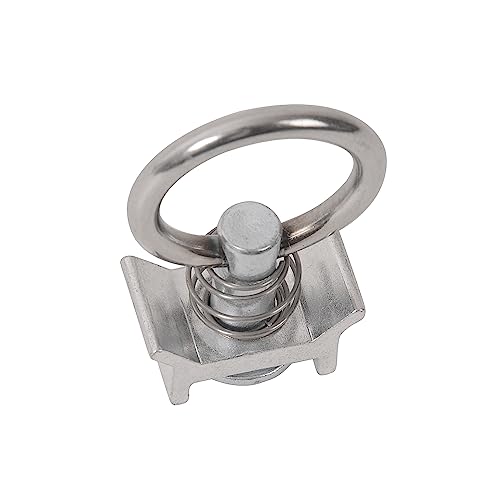 MOTO4U Single Stud Fitting L Track, 4,000 LBS Capacity