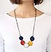 Tagua Nut Necklace Chips in Multicolor Handmade Fair Trade Adjustable, Lightweight by Florama Natural Jewelry