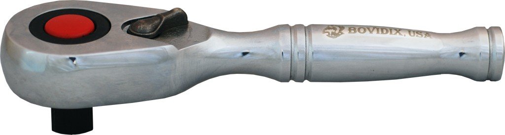 Bovidix 0141502 3/8-Inch Drive Stubby Quick Release Ratchet