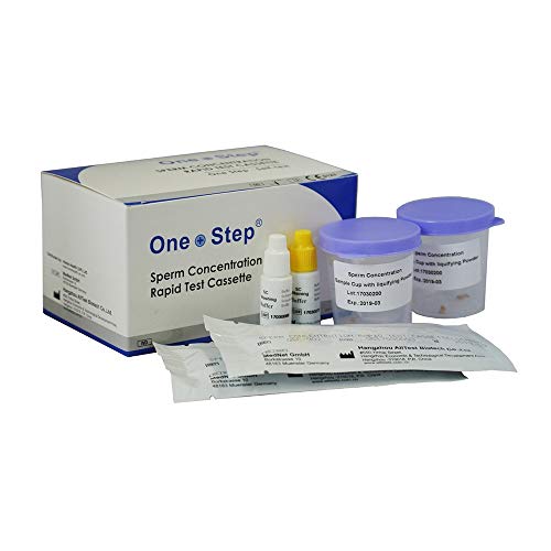 One Step 2 Test fertilidad masculina para detectar infertilidad azoospermia astenozoospermia oligospermia esterilidad