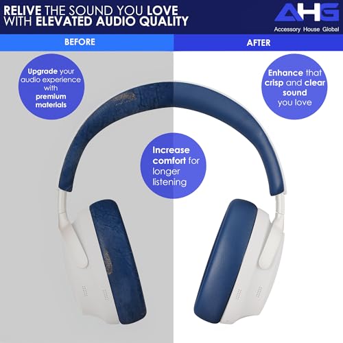 Coussinets Bose QuietComfort Ultra de remplacement ajustement facile AHG