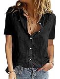 festliche designer oberteile Match: Hemd damen mit Jacken, Jeans, Jeansshorts, Jeggings, leggings und shorts zu kombinieren oder mit schwarzen Hosen, stylischen look.