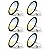 FREELICHT 6 Pack Retrofit LED Recessed Lighting 6 Inch, Selectable 2700K/3000K/4000K/5000K/6000K, Dimmable Flat LED Can Lights, 10W=110W, 1000LM, IC & Damp Rated, ETL & FCC, Black