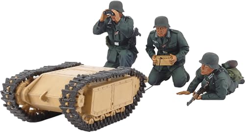 Scala 1:35 TAMIYA 300035357 Militare 1:35 Dt. Set pionieri e golia (3+2), Multicolore
