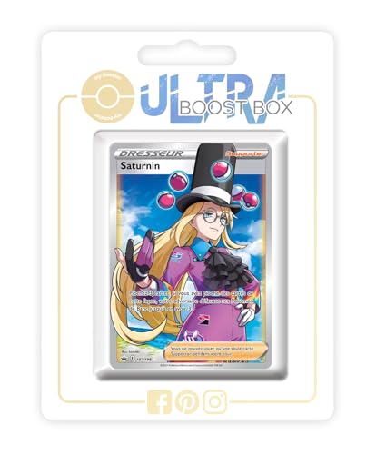 Saturnin 187/198 Full Art partagez des duels Pokémon en famille avec Règne de Glace