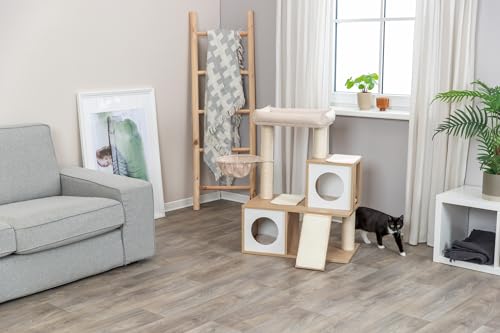 TRIXIE Addison Torre para Gatos Beige 27.2 x 15.7 x 35.4 in miniatura 3