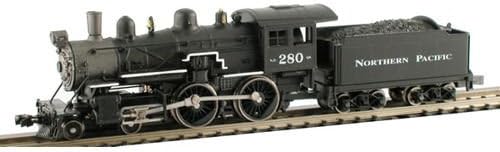 MDP87629 N Scale Northern Pacific 4-4-0 American Model Train Steam Locomotive