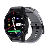 Alomejor Orologio Subacqueo Smart Dive Watch Orologio Subacqueo con Sensore di profondità e Barometro per Subacquei Professionisti Batteria da 100 M 5040 mAh Schermo da 1,43 Pollici (e Grigio)