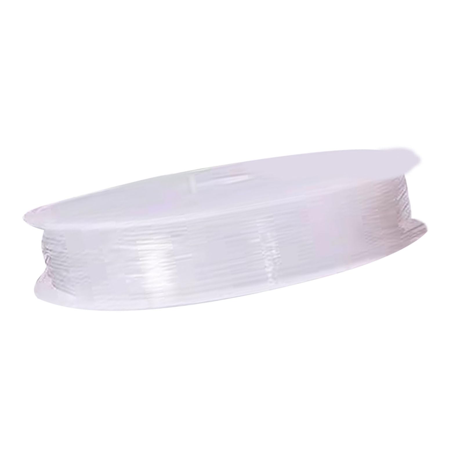 Kalttoy 0.5/0.6/0.7/0.8mm Round Clear Crystal Elastic Thread Crafting String for Jewelry Making and Projects Clear Elastic Stretchy Thread Crystal Beading