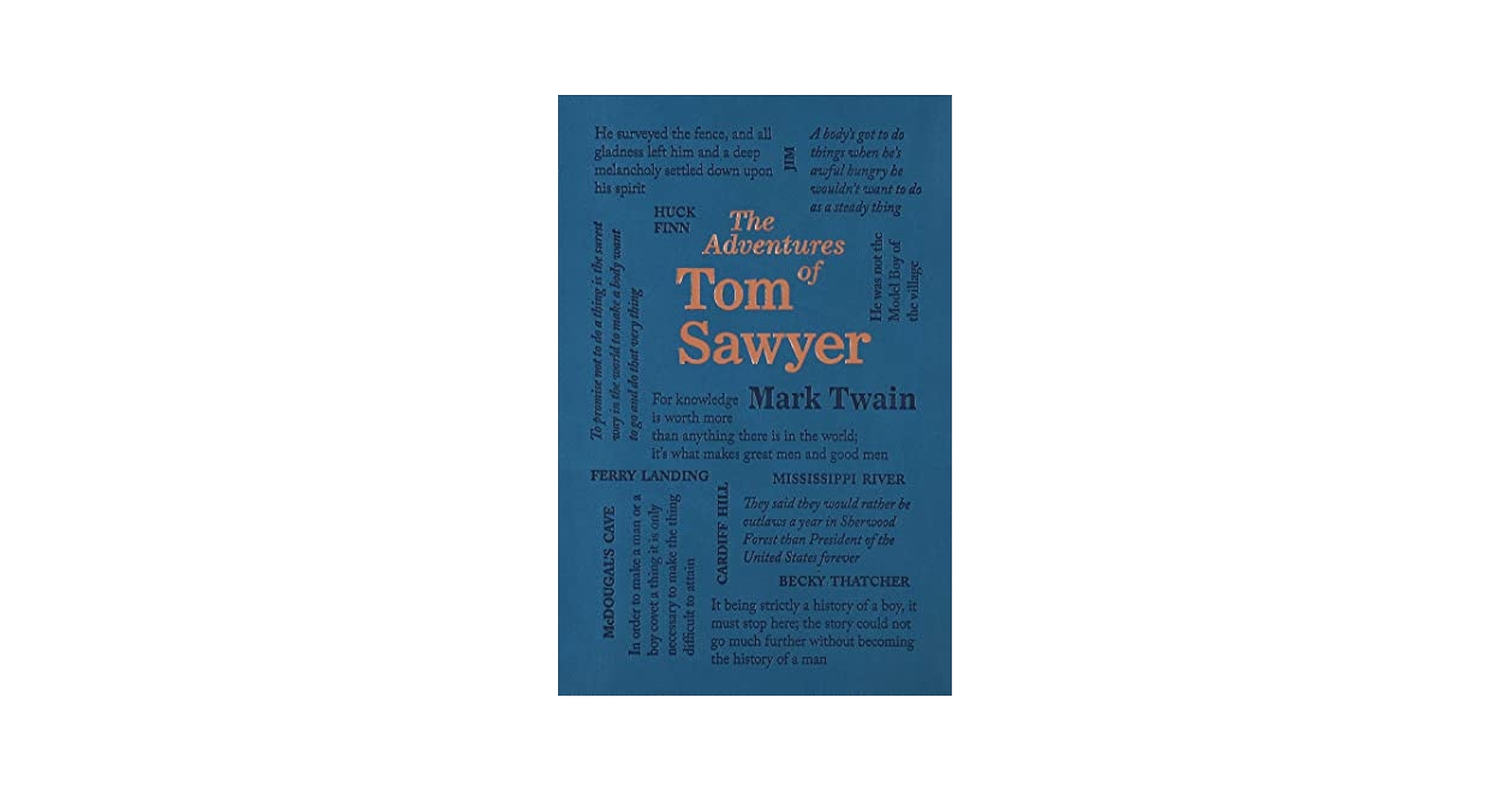 Amazon.com: The Adventures of Tom Sawyer (Word Cloud