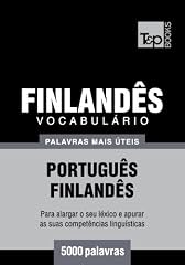 Capa de Vocabulário Português-Finlandês - 5000 palavras mais úteis