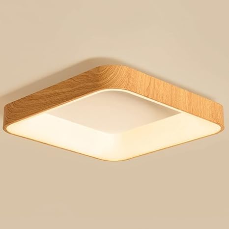 CSSYKV CSSYKV Smeedijzeren Plafondlamp Zijverlichting LED-plafondlamp In De Woonkamer Acryl Shade Trichromatisch Dimmen Moderne Ultradunne Lamp Voor Slaapkamer