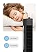 PELONIS FZ10-19MB Quiet Tower Fan, 3 Speeds，60° Oscillation for Home and Office, Black, 28-Inch