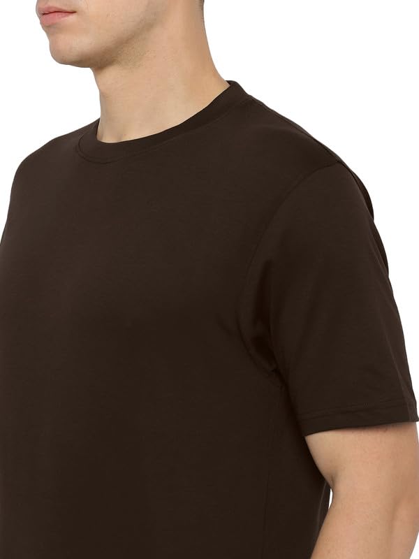 Image of AMERICAN CREW 100% Supima Cotton Round Neck T-Shirt for Men