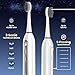 OILSAO Electric Toothbrush with Water Flosser Combo,5 Flossing Speeds & 3 Brush Modes for Adults,Sonic 2.0 Professional Flossing Toothbrush for Teeth Cleaning,Portable for Travel,30-Day Battery, White