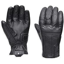 Harley-Davidson Sale Mens Newdale Perforated Leather Motorcycle Gloves - 97116-18VM