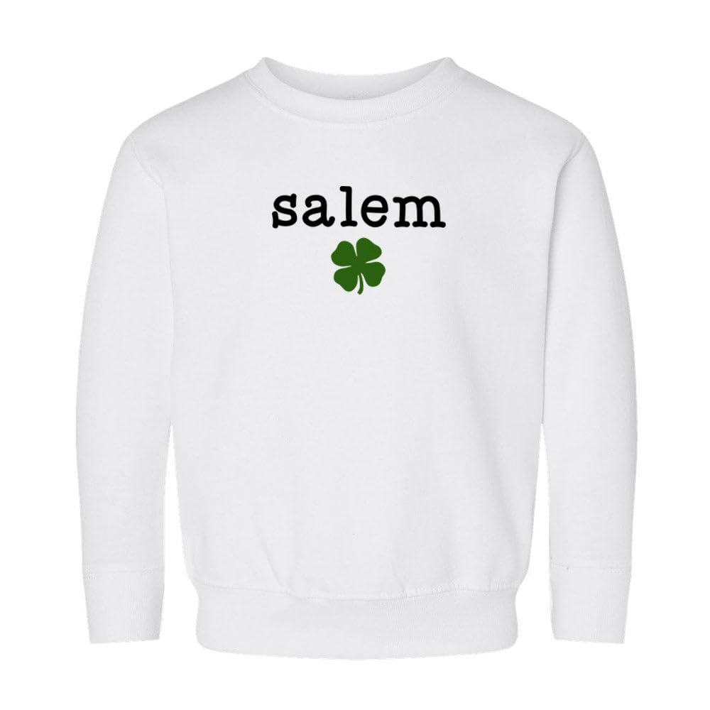 Salem Shamrock Kids Sweatshirt Toddler 5T White