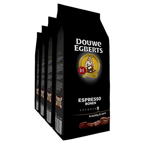 Douwe Egberts Koffiebonen Espresso (2 Kilogram, Intensiteit 09/09, Dark Roast Koffie), 4 x 500 Gram - Image 4