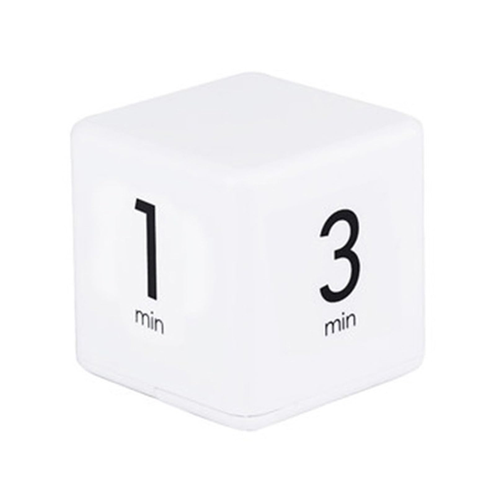 Portable Cube Timer Digital Kitchen Countdown Alarm Minutes Flip Timing With Display Time Management Reliable Efficient(1 3 5 10 Minutes)
