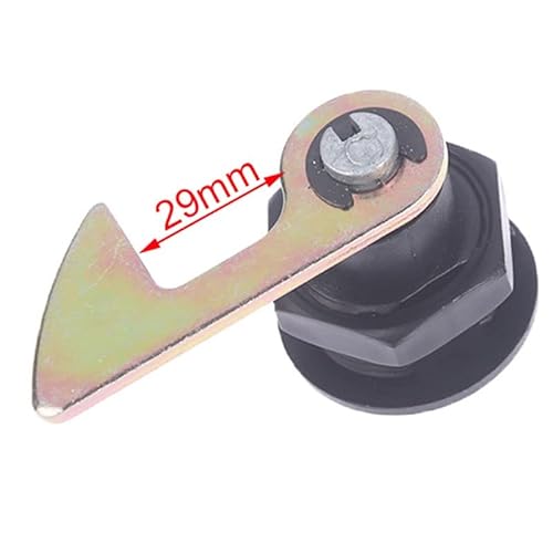 Xbwei 1Set (1 Lock + 2 Keys) Electric Car Scooter Tail Box Lock Trunk Lock Accessories Motorcycle Rear Locks #TOP4