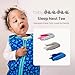 Baby Deedee Sleeping Sack, Baby Wearable Blanket Sleeping Bag, Sleep Nest Tee, Newborn and Infants, Bashful Owls, Medium (6-18 Months)