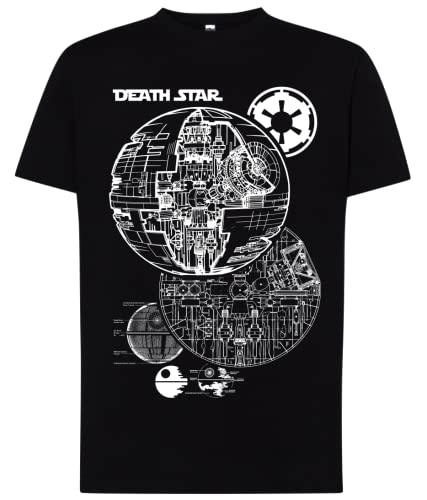 camisoleta CMSLT Camiseta Premium Estrella DE LA Muerte, Camiseta Deathstar