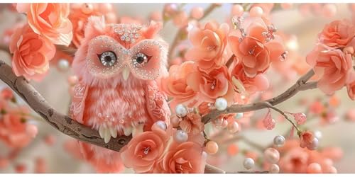 Diamond painting enfant et adulte hibou : idée cadeau DIY anniversaire