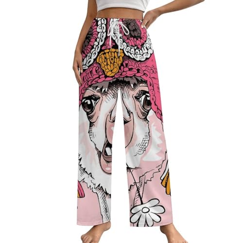 Vêtement pantalon de nuit Alcapa Cool bas de pyjama femme confortable pour dormir