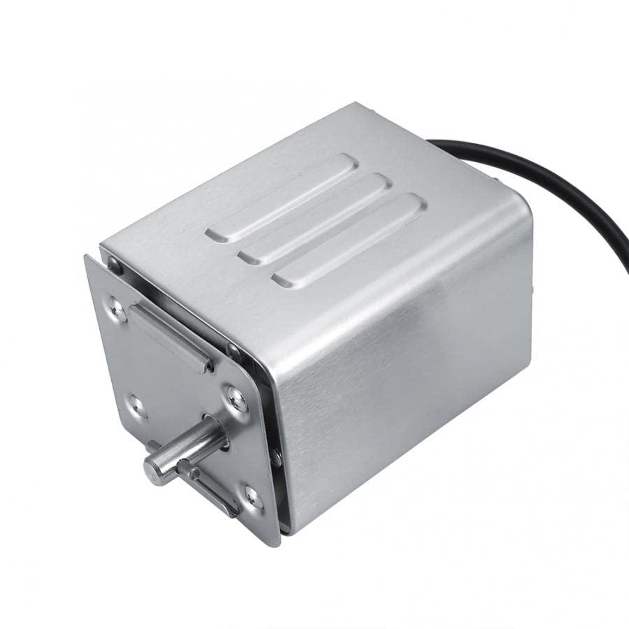Davitu DC Motor - BBQ Roaster Motor 50-70KGF Stainless Steel BBQ Rotisserie Motor Electric Roaster Barbecue Motor - (Voltage(V): EU Plug)