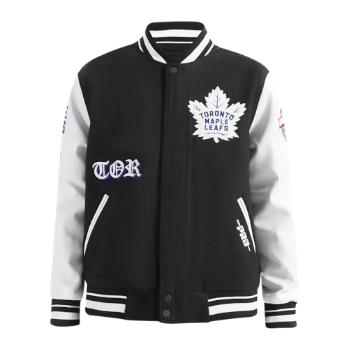 Image of Pro Standard Mens NHL Old English Varsity Jacket