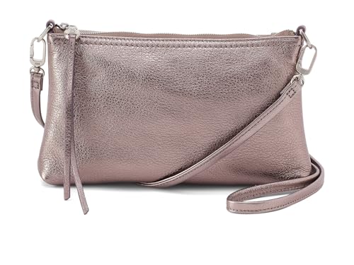 Image of HOBO Darcy Leather Convertible 3-in-1 Crossbody Bag with Removable & Adjustable Strap, Exterior Phone Slip Pocket